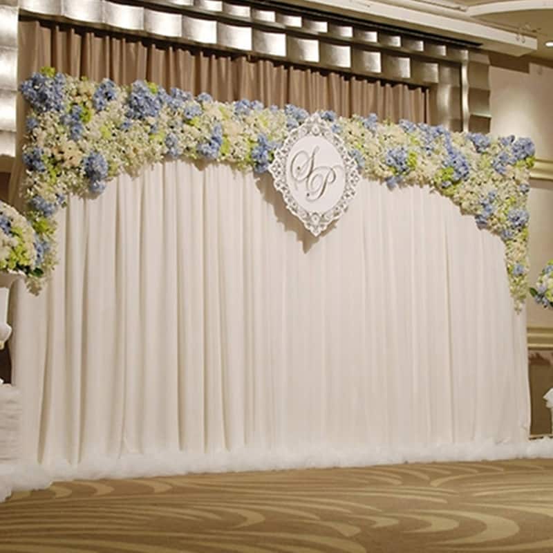 10ft 4 Post Heavy Duty Wedding Backdrop Stage Stand Canopy Tent Chuppah