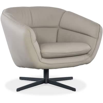 Hooker Furniture CC722-SW Mina 32" Wide Wood Framed Leather Accent