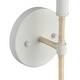 preview thumbnail 6 of 4, Breezeway 14.25'' High 1-Light Sconce - White Coral