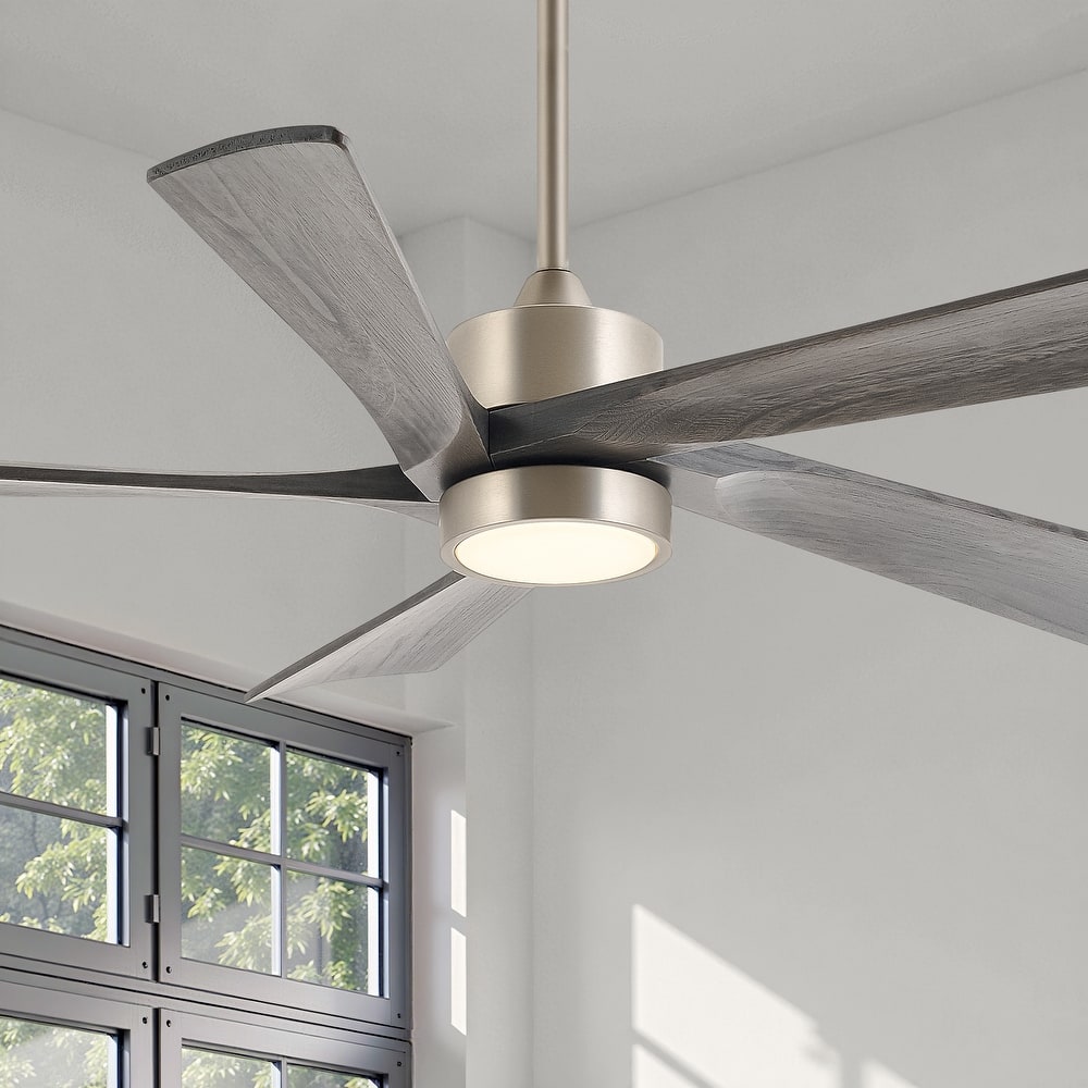 52" Ceiling Fan with Dimmable LED Lights