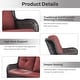 preview thumbnail 36 of 58, Gymojoy Outdoor High-back Wicker Loveseat Sofa For Home Garden
