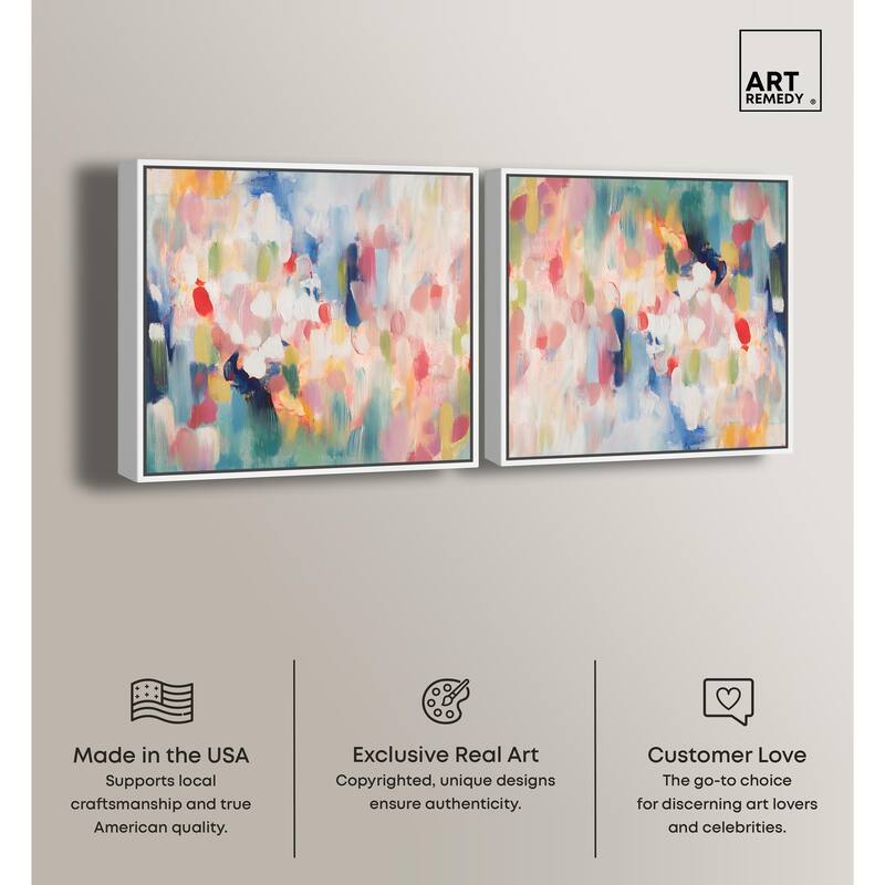 Assembled Color Pallete I Canvas by Art Remedy