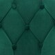 preview thumbnail 12 of 32, Modern Velvet Tufted Back Round Accent Rocking Chair for Teenager