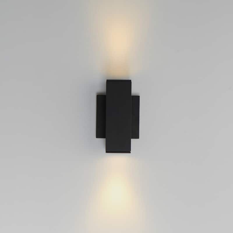 Maxim 86421 Culvert 2 Light 8" Tall LED Outdoor Wall Sconce