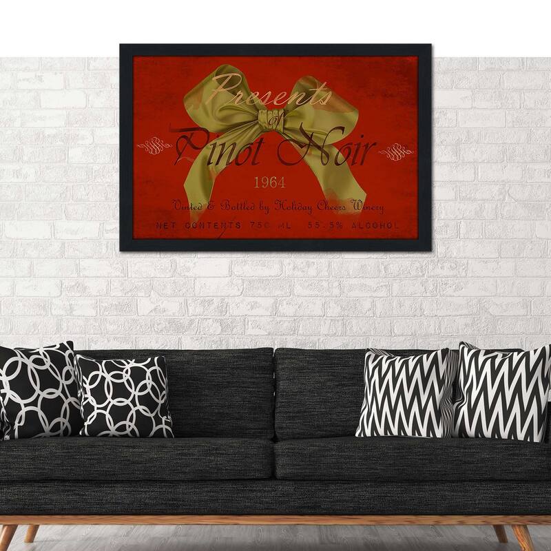"Presents Of Pinot" by Jodi Print on Acrylic