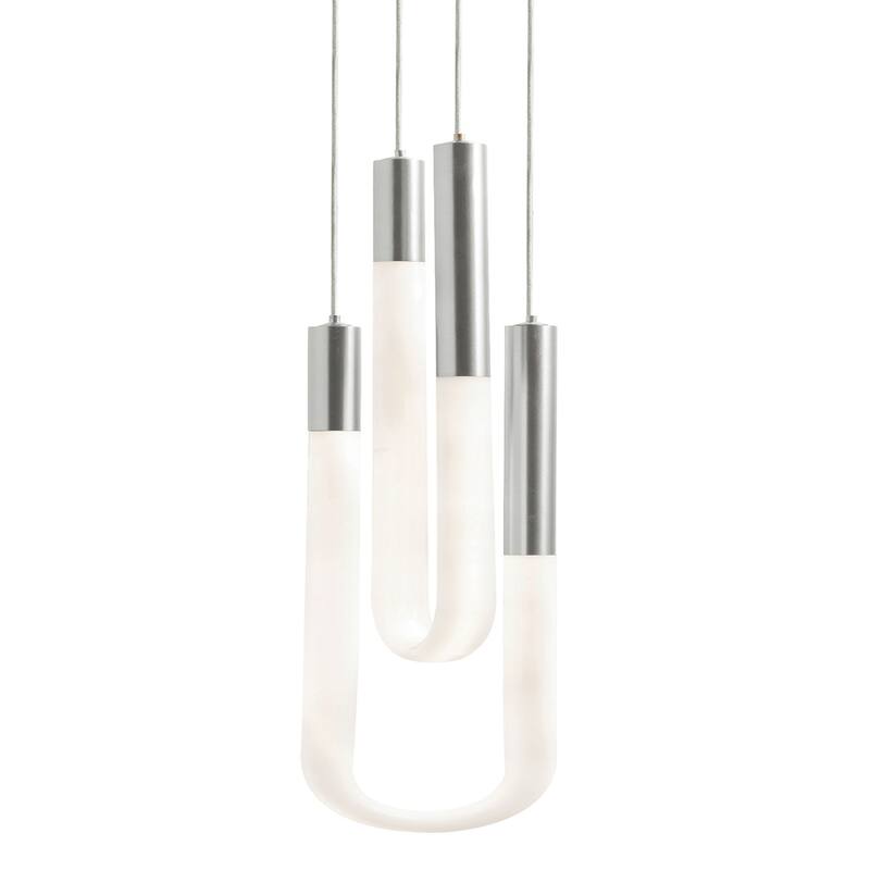 AFX ADEP0606LAJUD Adel 4" Wide Multi Light Pendant - Satin Nickel