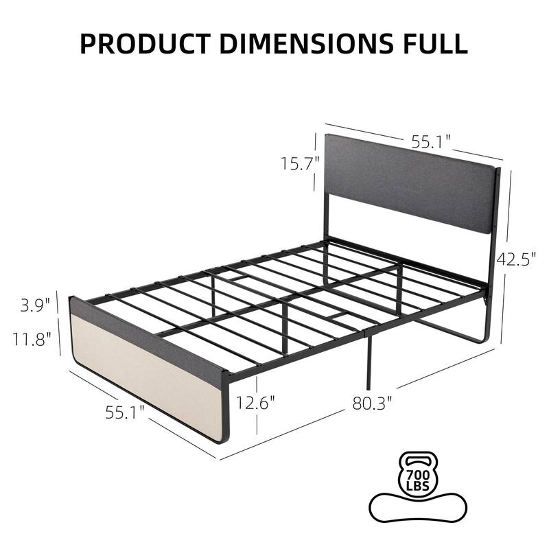 Modern Simple Platform Bed