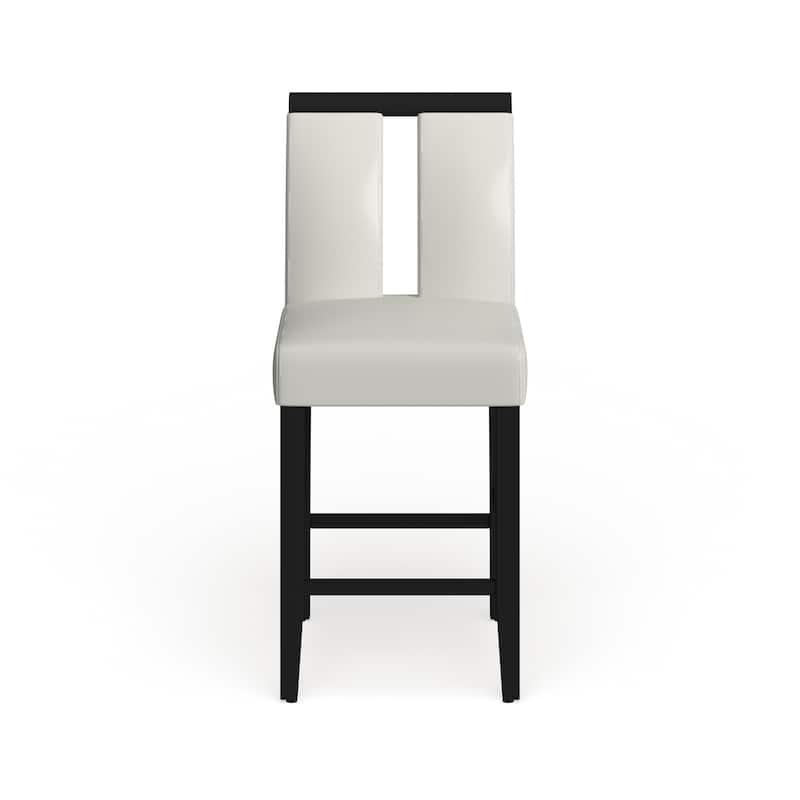 Strick & Bolton Lange Modern Upholstered Counter Height Chair (Set of 2)