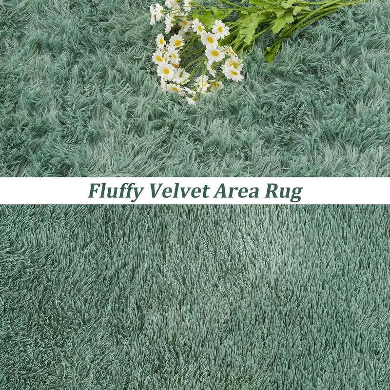 Garvee Shag Fluffy Area Rug Modern Indoor Plush Shaggy Carpet