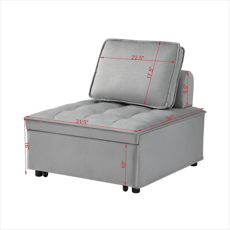 Convertible Sleeper Sofa Bed Modern Design