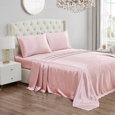Juicy Couture Silky Satin Sheet Set
