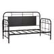 preview thumbnail 29 of 41, Vintage Series Distressed Metal Twin Metal Day Bed - Antique White