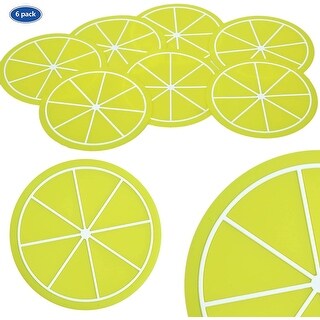 Silicone Non Slip Fruit Round Table Cup Flexible Drink Holder - Bed ...