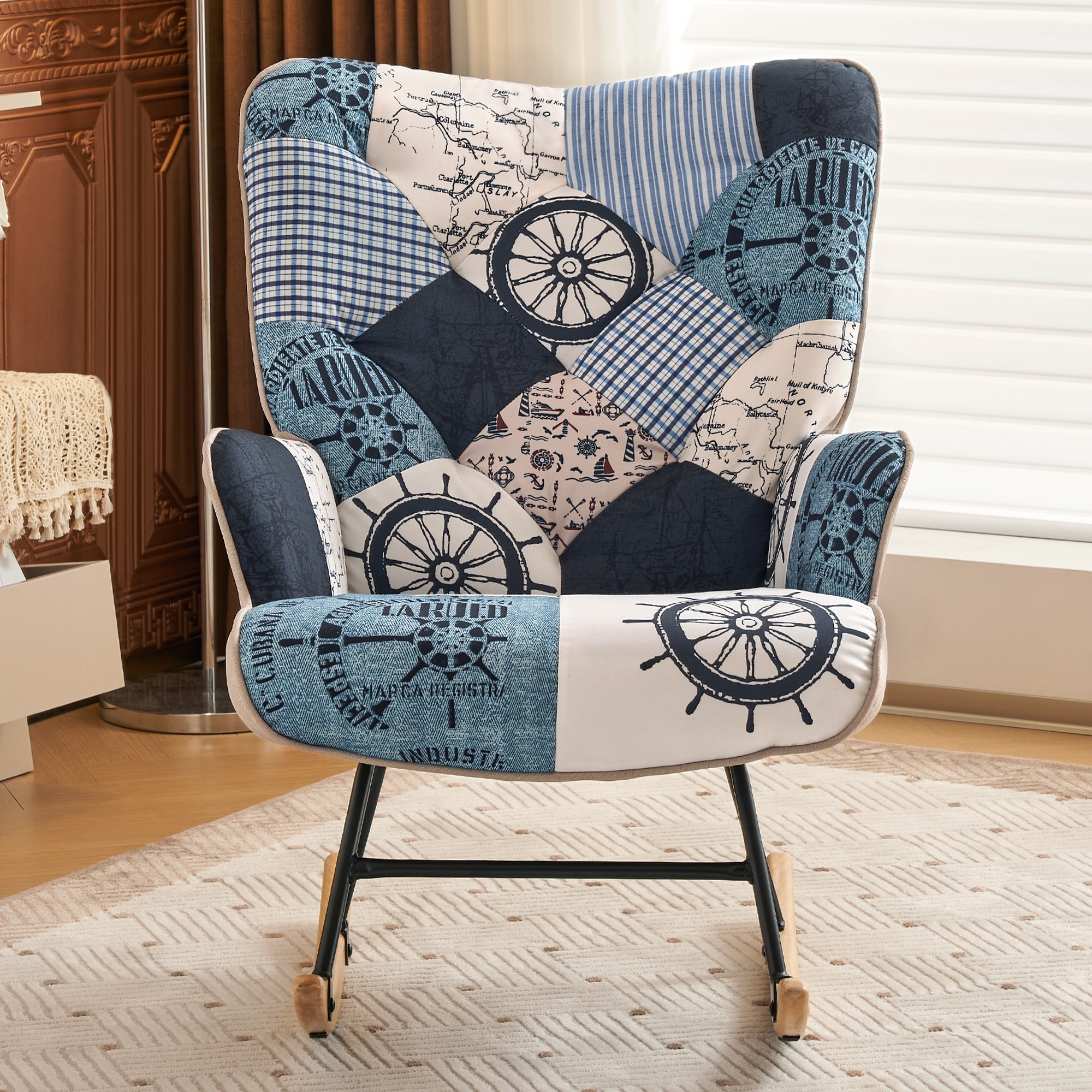 Boho glider chair hot sale