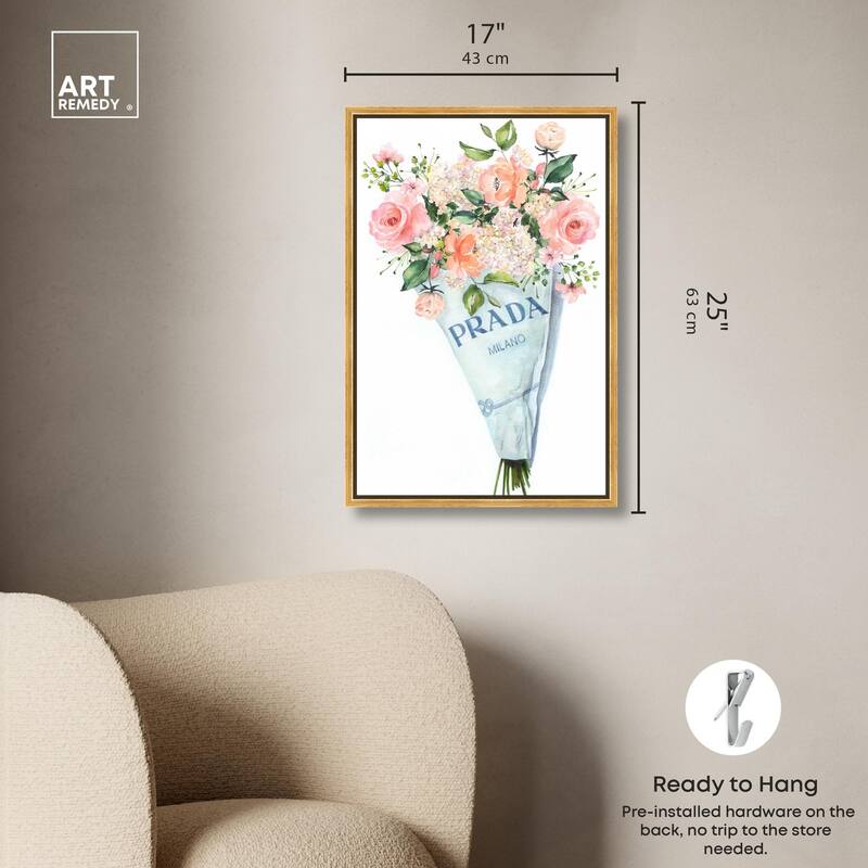 A World of Flowers Canvas by Art Remedy