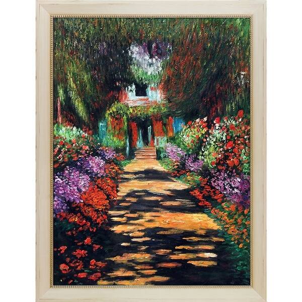 Shop Claude Monet Garden Path At Giverny Hand Painted Oil