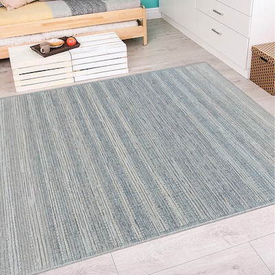 Vector Shoreline Taupe- Grey Indoor/ Outdoor Area Rug