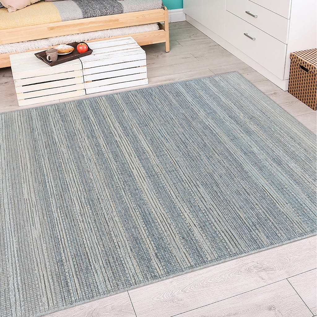 Vector Shoreline Taupe- Grey Indoor/ Outdoor Area Rug