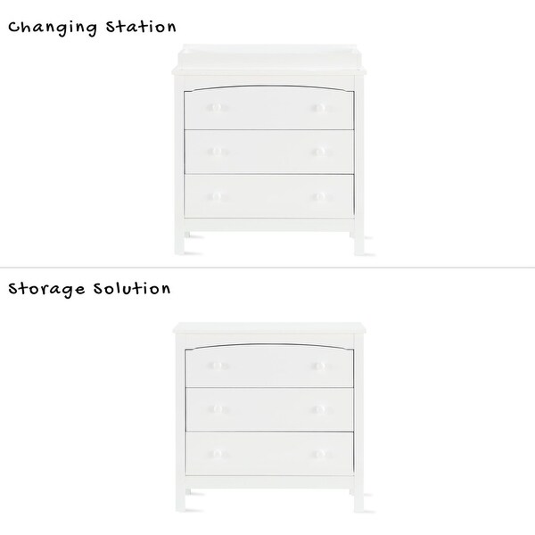 nursery dresser with topper