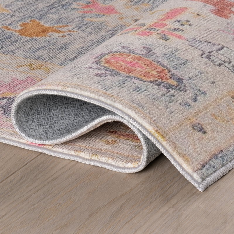 Nuloom Thessia Hand Knotted Wool Area Rug