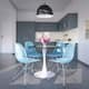 Option Transparent Blue