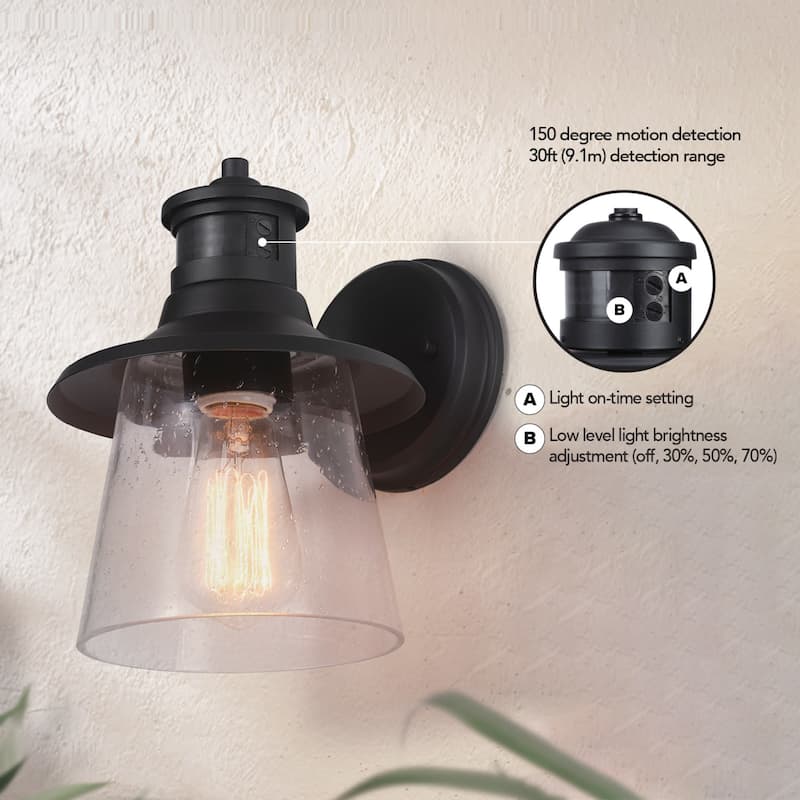 Globe Electric 91007495 Juno 10" Tall Outdoor Wall Sconce