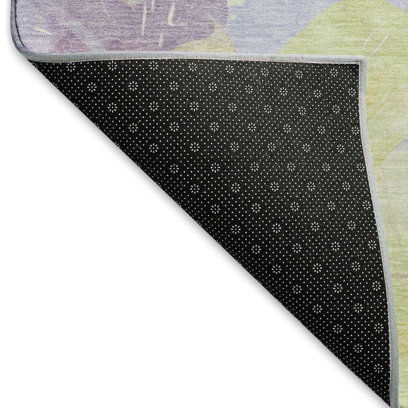 Premium Washable Super Soft Contemporary Floral Mayfield Rug