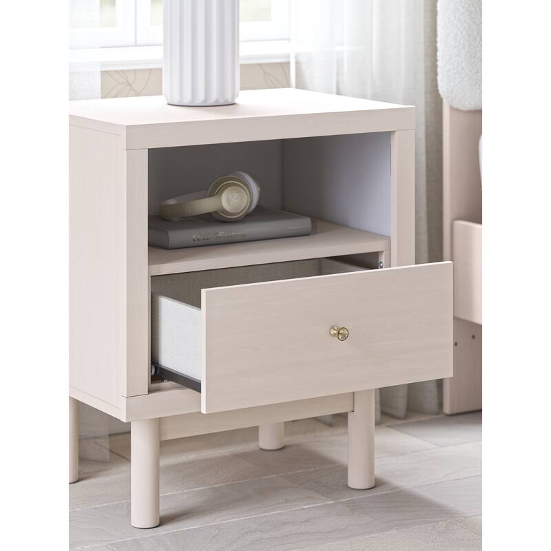 Signature Design by Ashley Wistenpine Pink Nightstand