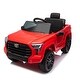 preview thumbnail 32 of 58, 12V Electric Toyota Tundra Pickup for Kids, Remote Control Ride On Toy, LED Lights, Power Display & Shock Absorption