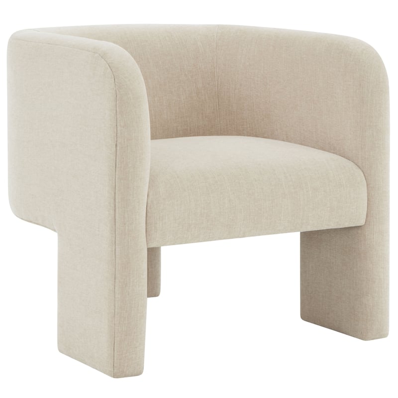 SAFAVIEH Couture Sammie 3-Leg Boucle Accent Chair - 30 in. W x 30 in. D x 29 in. H