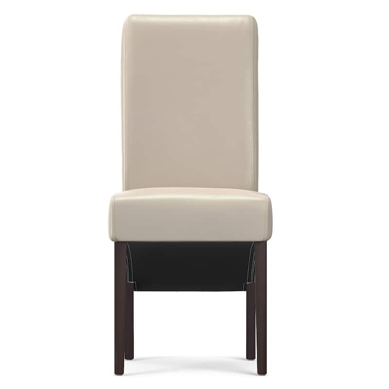 WYNDENHALL Franklin Transitional Deluxe Parson Dining Chair (Set of 2) - 17.7"w x 19.7"d x 40.2"h