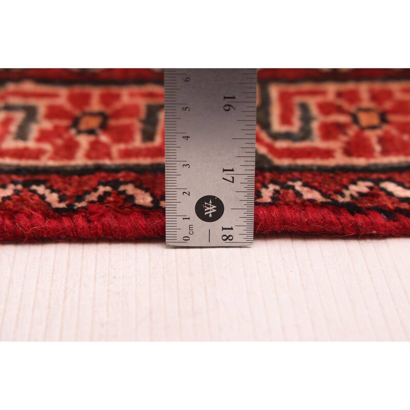 ECARPETGALLERY Hand-knotted Konya Anatolian Red Wool Rug - 4'2 x 6'4