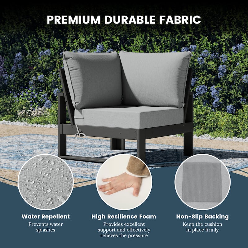 Endless Patio 5-Piece Deep Seating Set with Gray Frame