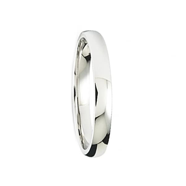 Women S Cobalt Wedding Band Polished Finish By Crown Ring 2mm Women X27 S Cobalt Wedding Band Polished Finish By Crown Ring 2mm
