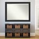 preview thumbnail 30 of 31, Beveled Bathroom Wall Mirror - Shipwreck Black Frame