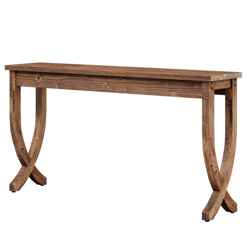 Solid Wood Console Table, Entryway Sofa Table, Living Room Hallway Entrance Foyer Accent Side Table