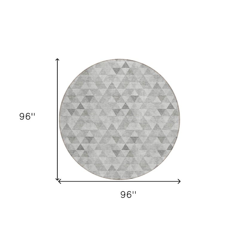 HomeRoots Geometric Transitional Rectangle Outdoor Rug