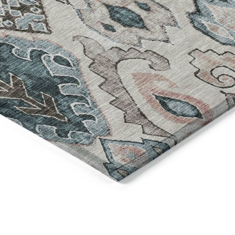 HomeRoots Moroccan Transitional Rectangle Outdoor Rug