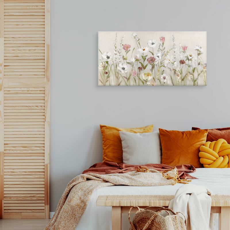 Bloomin Around Canvas Art Print