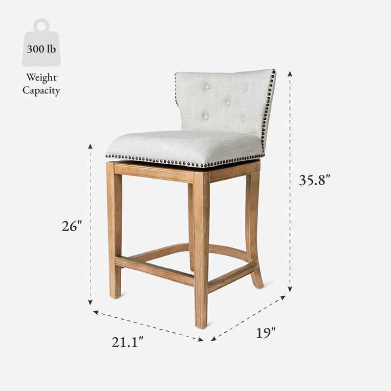 Maven Lane Hugo Kitchen Stool