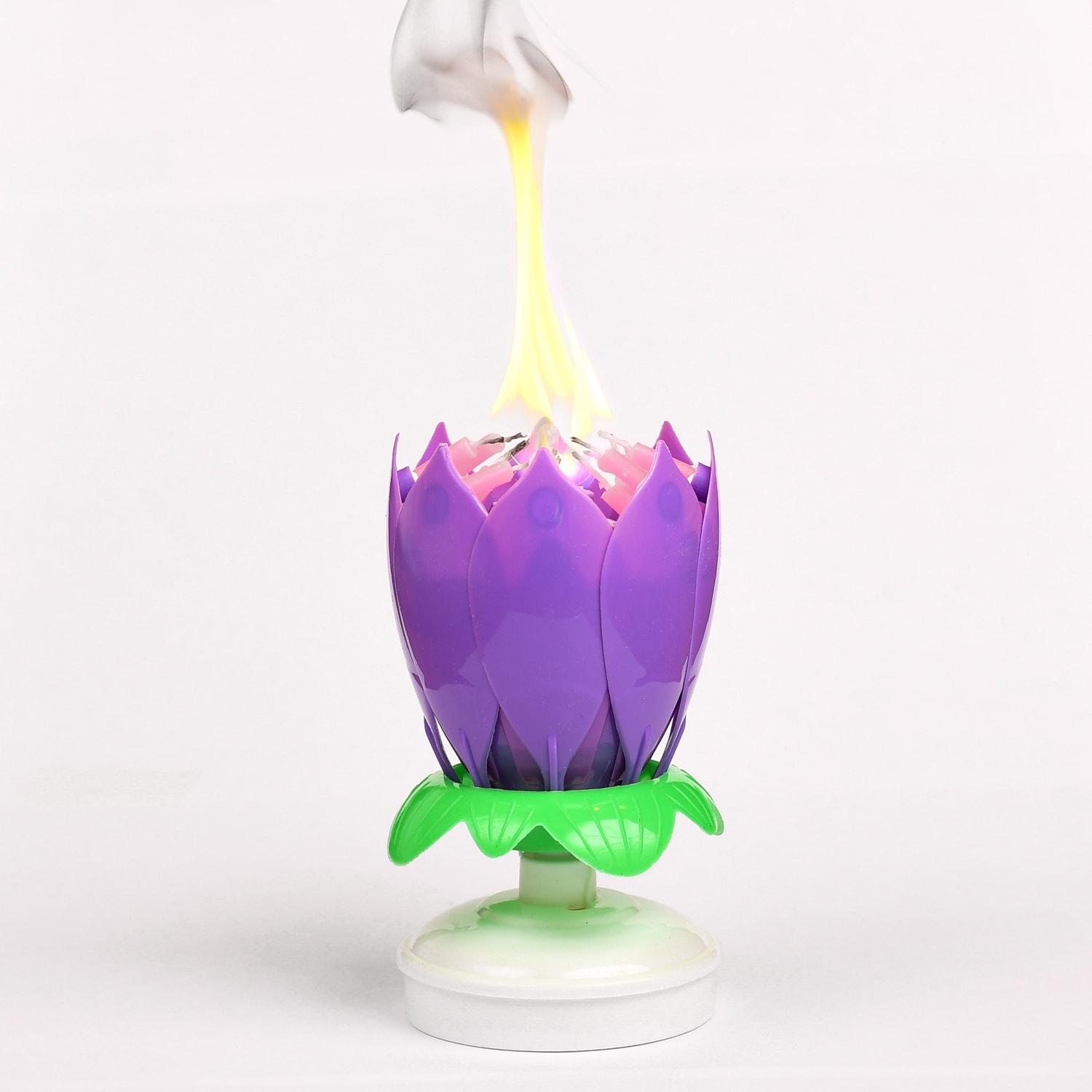 Musical Flower Birthday Candle
