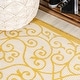 preview thumbnail 100 of 161, JONATHAN Y Ourika Vintage Filigree Textured Weave Indoor/Outdoor Area Rug