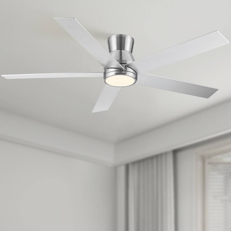 52" Indoor Ceiling Fan Light / Low Profile Ceiling Fan with Remote Control