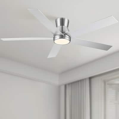 Energy-Efficient DC Motor Remote Control Ceiling Fan with Light, 3 Dimmable LED Light & Adjust Fan Speed