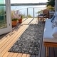 preview thumbnail 123 of 152, Machine Washable Indoor/ Outdoor Chantille Traditional Vintage Floral Rug