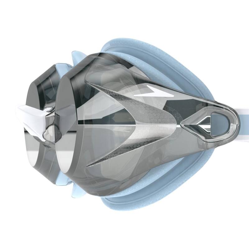 Women's Vanquisher 3.0 Swim Goggles, Hawain Sky/Grey/Silver Mirror