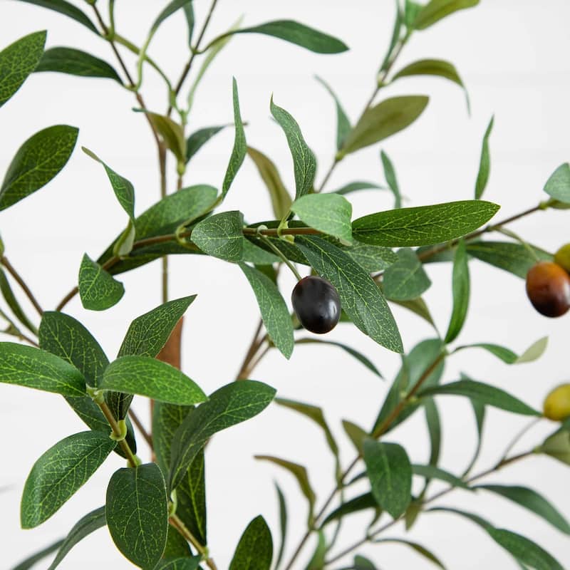 Olive Artificial Potted Tree - 3' - Green