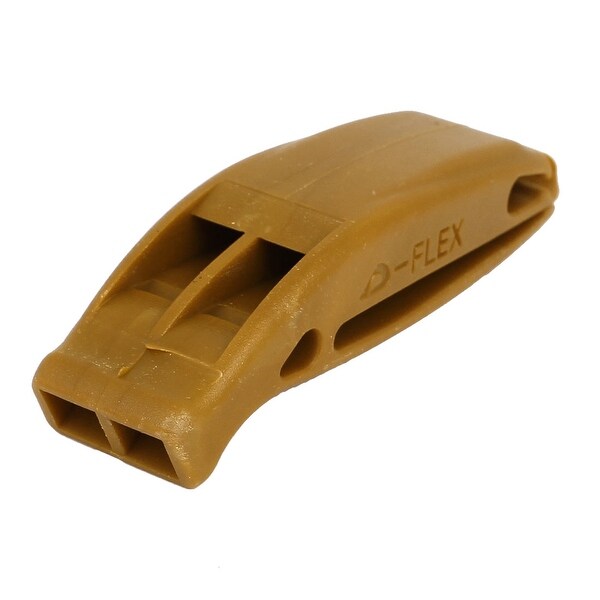 Camping Hiking Fishing Life Saving Emergency Survival Security Whistle Khaki