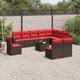 Option Brown and red with table