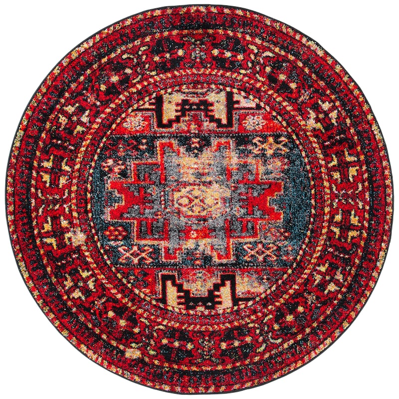 SAFAVIEH Vintage Hamadan Gody Oriental Distressed Rug
